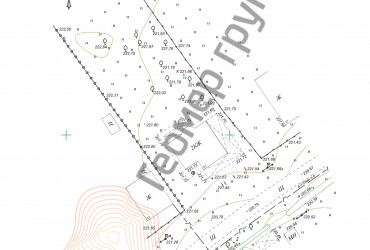 Топографическая съемка частного участка, д. Колосово, 22 сотки
