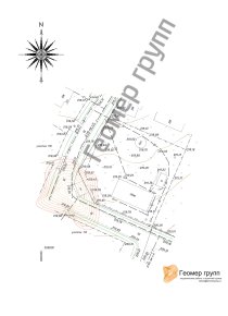 Топографическая съемка частного участка, КП Анютины глазки, 14 соток