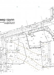 Топосъемка городской территории. г.Сергиев посад, 2 га