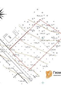 Топографическая съемка частного участка. д.Таблово, 0.17 га