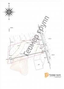 Топографическая съемка частного участка, д. Борихино, 15 соток