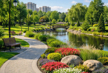 Озеленение парков, скверов и общественных территорий «под ключ»