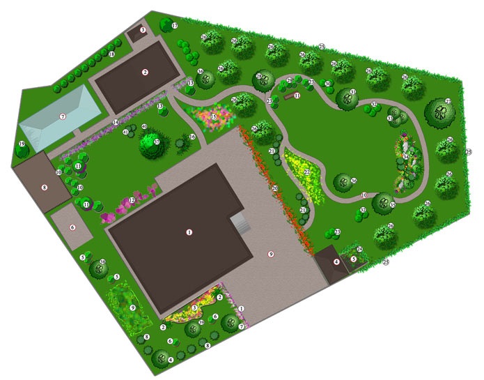 Особенности дендроплана