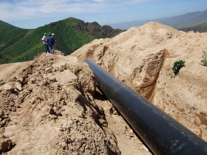 Геологические изыскания для газопровода