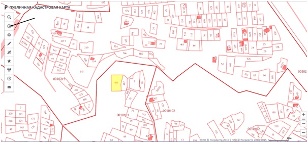 Как найти объект недвижимости с помощью карты