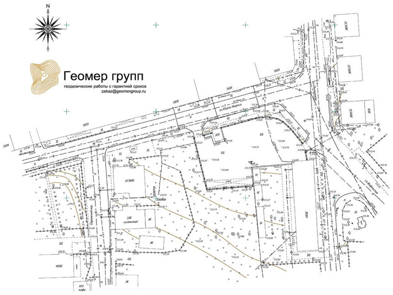 образец топографической съемка 2