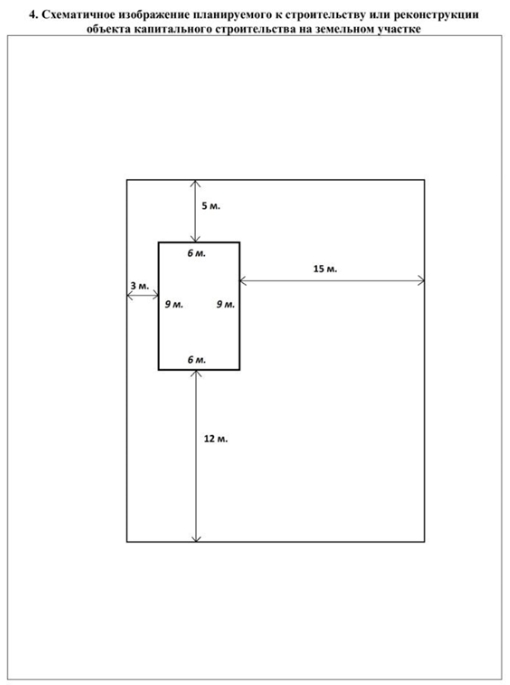 схематическое изображение дома